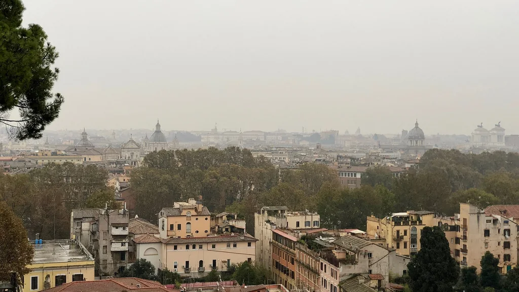 Panorama di Roma dal Gianicolo