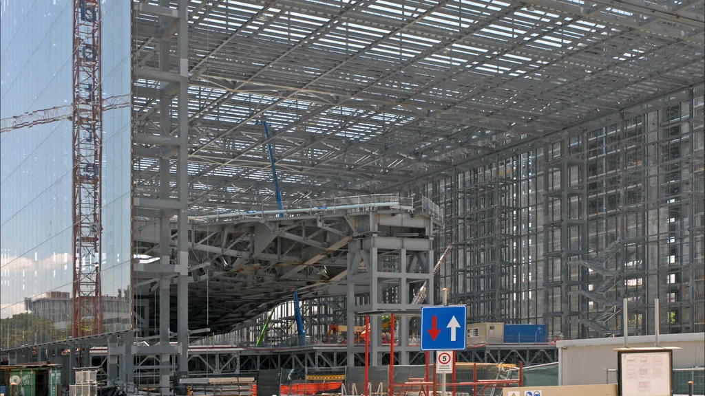 La Nuvola nel quartiere EUR a Roma