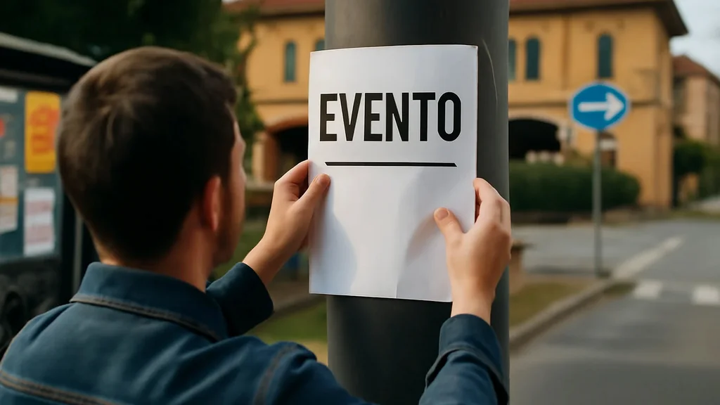 Strada residenziale alberata di Roma con edifici e marciapiedi