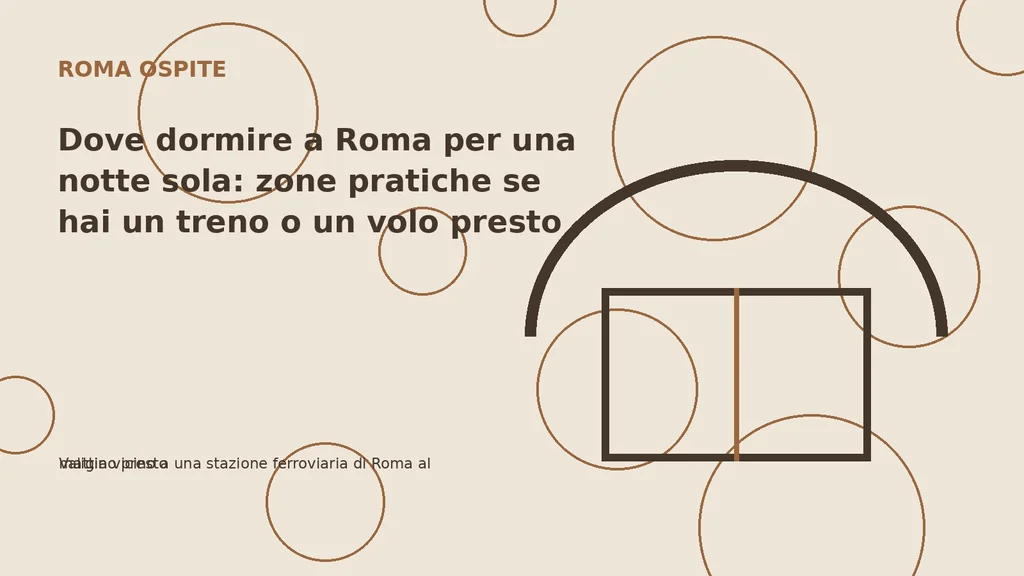 Valigia vicino a una stazione ferroviaria di Roma al mattino presto
