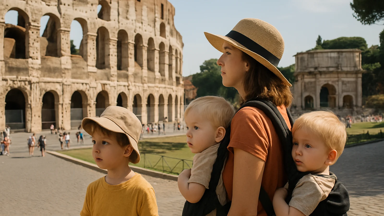 Roma con bambini piccoli: quali caratteristiche cercare nella zona dell’alloggio