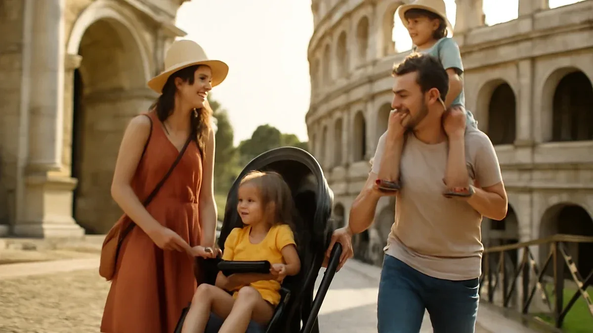 Dormire a Roma con passeggino: come valutare marciapiedi, scale e accesso all’alloggio