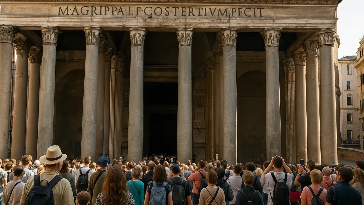 Weekend romano con ingresso al Pantheon: come raggruppare le visite